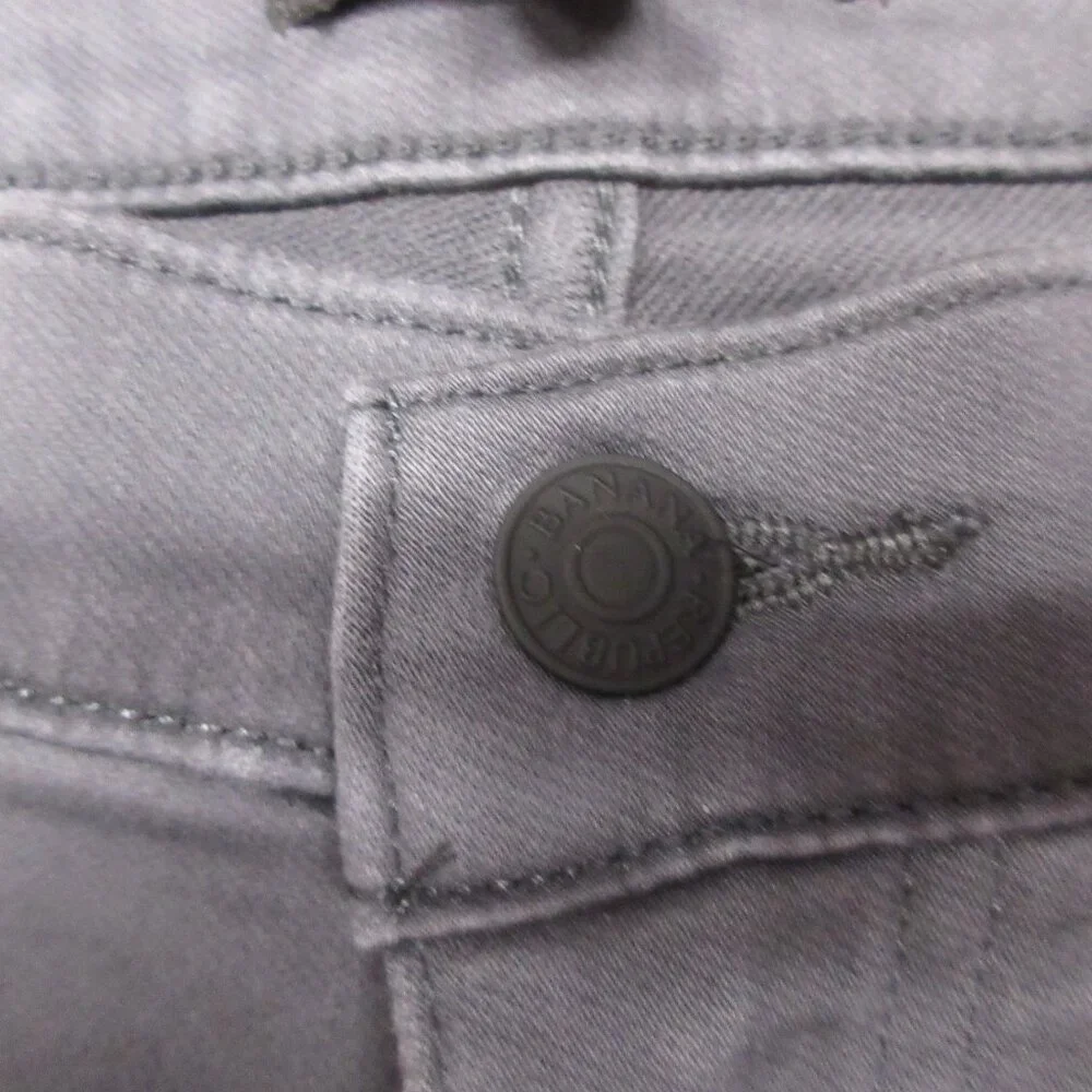 36x30 BANANA REPUBLIC TRAVELER SLIM FIT JEANS COTTON/SPANDEX GRAY-NAVY 36W x 30L - Picture 4 of 5